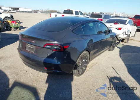 2023 Tesla Model 3 Performance Dual Motor All-Wheel Drive from USA, damaged, VIN 5YJ3E1EC6PF637395